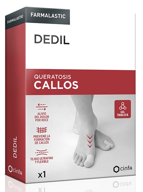 Farmalastic Dedil Callos Talla P, 1 unidad