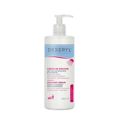 Dexeryl Shower cream crema limpiadora, 500 ml