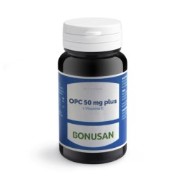 Bonusan OPC 50 mg + vitamina C 60 cápsulas