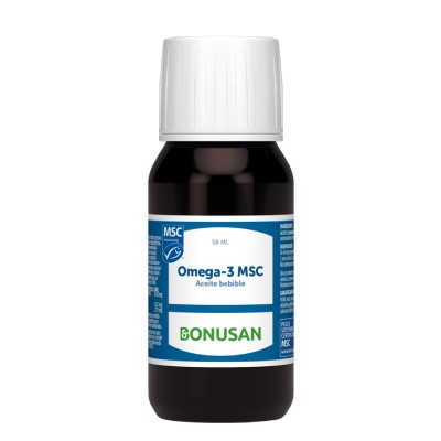 Bonusan Omega-3 MSC - Aceite bebible (MSC-C-54613) 58 ml aceite