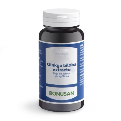 Bonusan Ginkgo biloba extracto 90 cápsulas