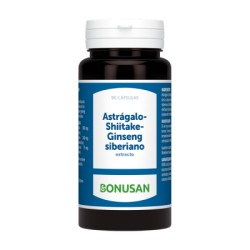 Bonusan Astrágalo-Shiitake-Ginseng siberiano 90 cápsulas