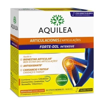 Aquilea Articulaciones Forte Dol Intensive, 20 sticks 15ml