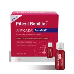 Pilexil Anticaida Fortemax Bebibles 30 frascos de 15 ml