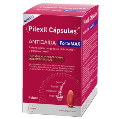 Pilexil Anticaida Fortemax, 60 capsulas