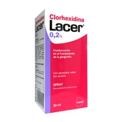 Lacer Colutorio Clorhexidina 0,2% Spray, 30 ml