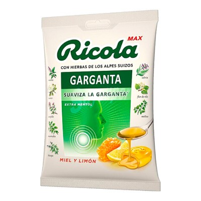 Ricola Max Miel-Limon Bolsa, 70 g