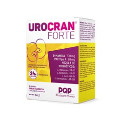 Urocran Forte sabor frambuesa, 30 sobres