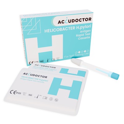 Accudoctor Test de Helicobacter Pylori en Casete, 1 prueba