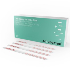 Accudoctor Test de THC en orina 25 ng/ml, Caja 10 pruebas