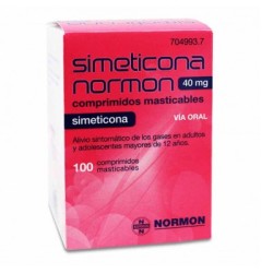 Simeticona Normon 40 MG 100 comprimidos