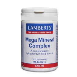 LAMBERTS Mega Mineral Complex, 90 comprimidos.