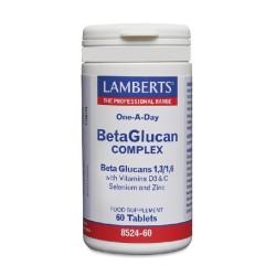 LAMBERTS Complejo de BetaGlucan Complex, 60 comprimidos