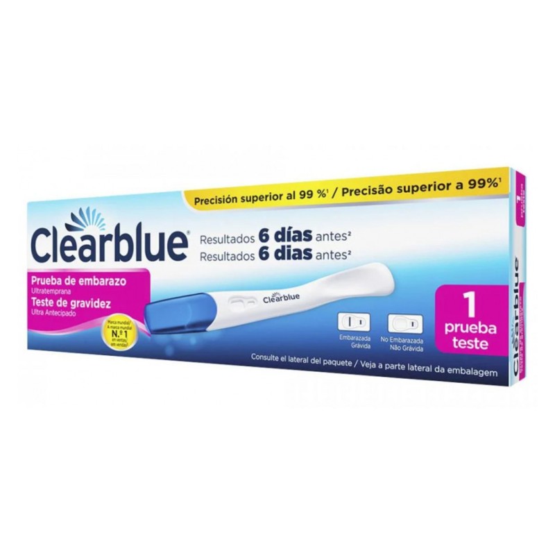 Clearblue Test de Embarazo Analogico Detección Rapida, 1 unidad