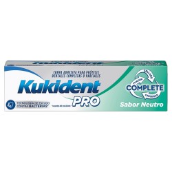 Kukident PRO complete crema adhesiva sabor neutro, 47 g