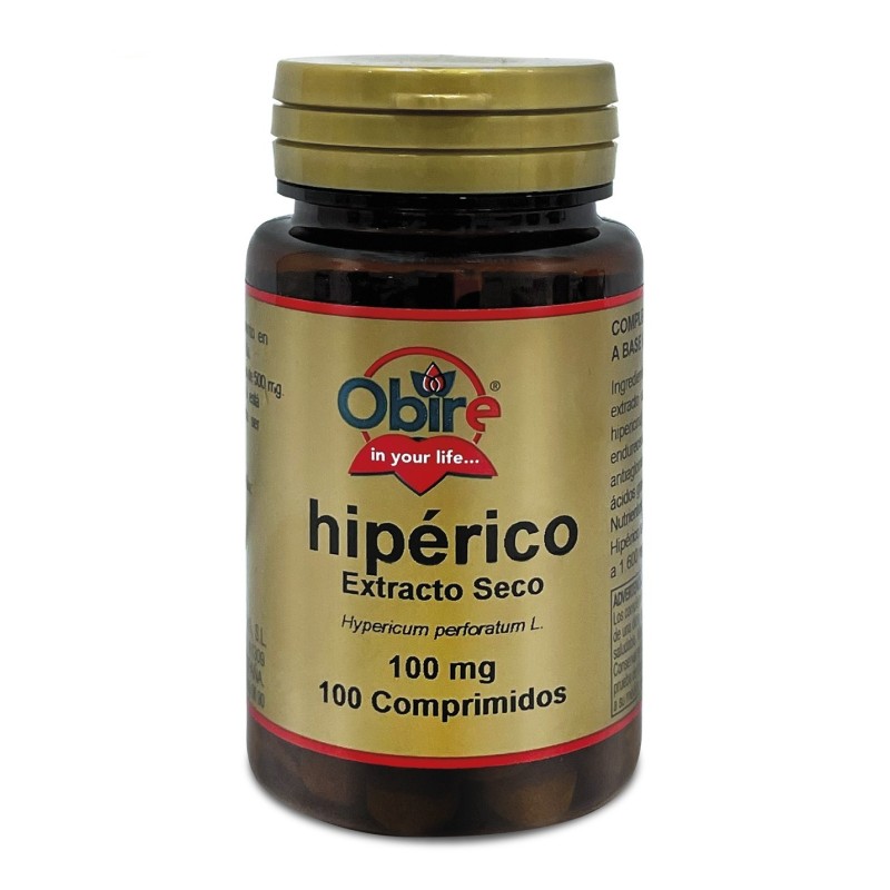 Obire hipérico extracto seco 100 mg, 100 comprimidos