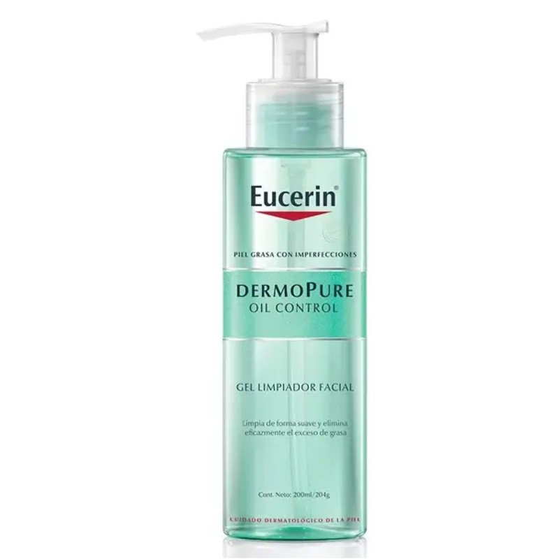 Eucerin Dermopure Oil Control Gel Limpiador facial 200 ml