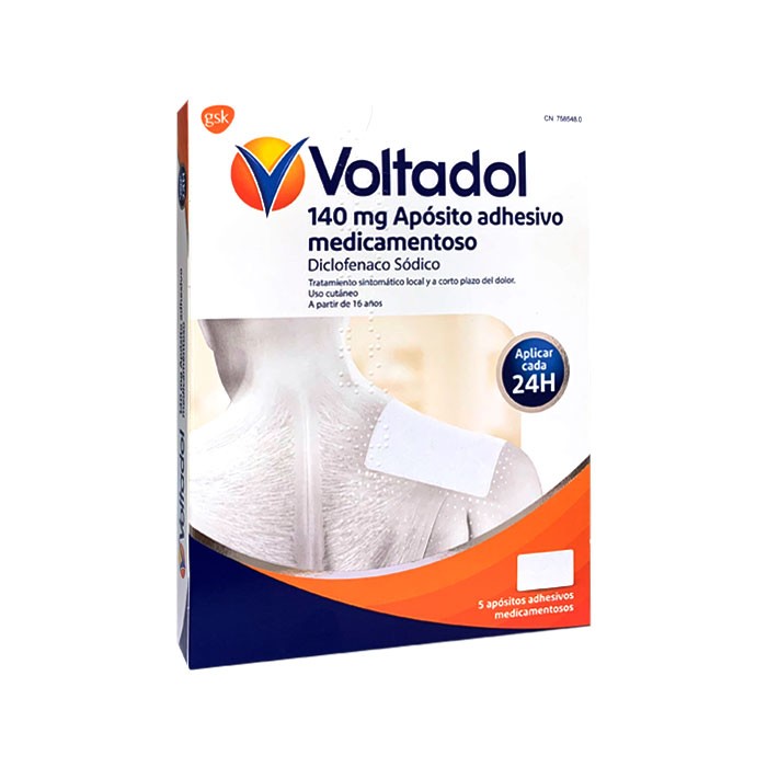 Voltadol, 140 mg apósito adhesivo medicamentoso