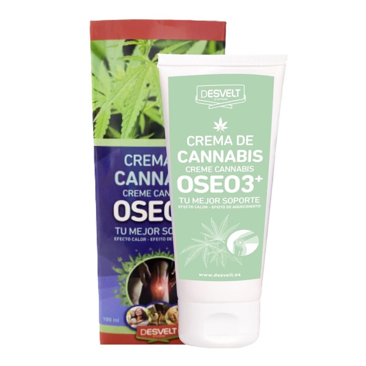 Desvelt Oseo3+ crema cannabis, 200 ml