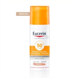 Eucerin Sun CC creme Protección solar con color FPS50+, 50ml.