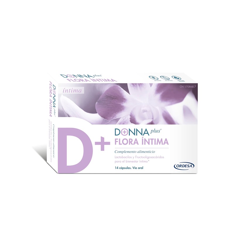 Donnaplus Flora Intima Inmuno, 14 capsulas