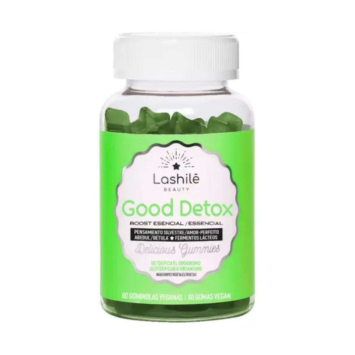 Lashile Good Detox, 60 gummies