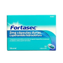 Fortasec 2 mg, 12 cápsulas