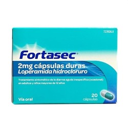 Fortasec 2mg, 20 cápsulas.