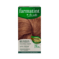 Farmatint 7r rubio cobrizo FTT Gel, 130 ml