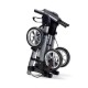 Andador Rollator plegable Quadri Light plateado