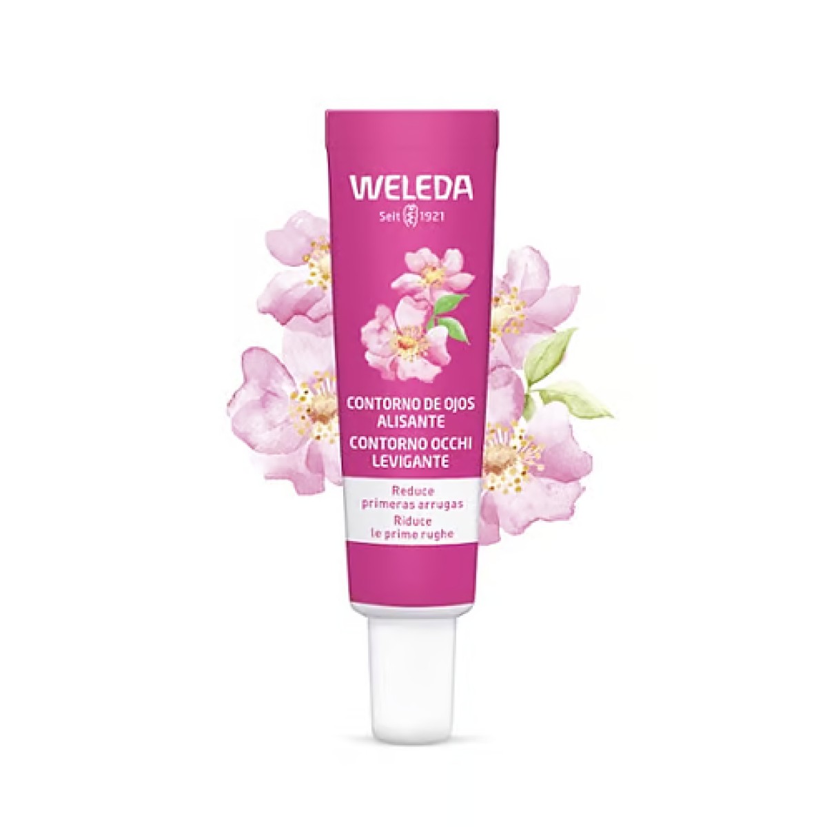 Weleda Contorno de Ojos Alisante Rosa Mosqueta y Te Blanco, 15 ml