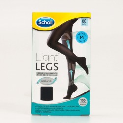 Dr Scholl Medias de compresión negro talla M 60 den, 1 unidad.