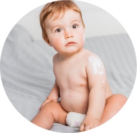 Cremas hidratantes para bebés