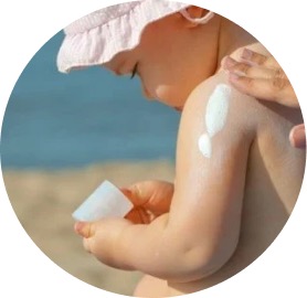 Protectores solares bebés