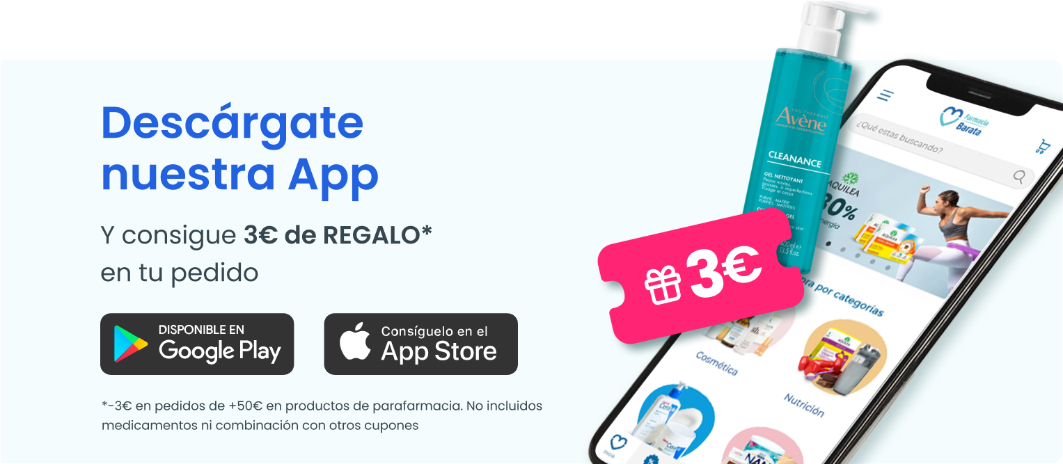 Descárgate nuestra App - Farmacia Barata